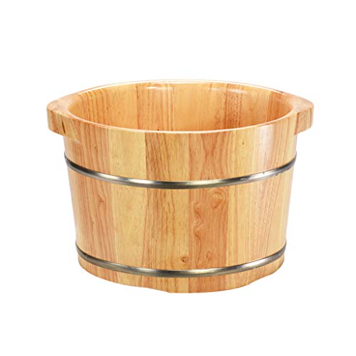 Spa de pies de madera sin cubierta para pedicure