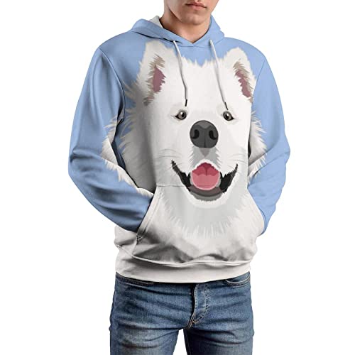 Sweatshirt Samoyède Blanc fini les sweats ternes avec l'imprimé 3D - 6