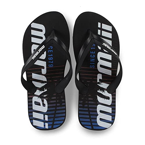 Chinelo Tropical Graphics, Mormaii, Masculino, Preto/Branco/Azul, 39/40