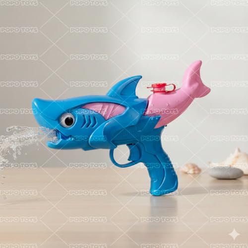 Image of Holi Shark HydroFizz Fun Blaster Water Gun | with Free Balloons PoPo Toys