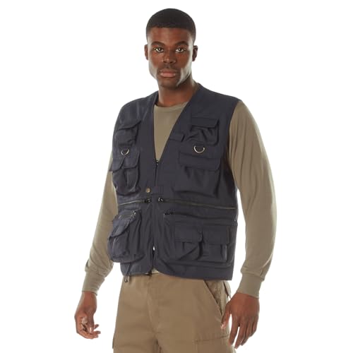 Rothco Uncle Milty Travel Vest - Outdoor Fishing Camping 17 Cargo Pocket Jacket