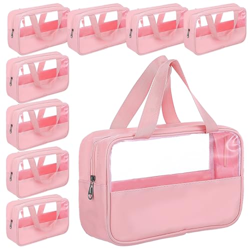 Trousse de toilette transparente contre les fuites de liquides dans votre valise