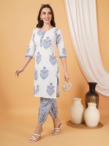 Image of COTLAND Fashions Kurta and Pant /Palazzo Set for Women
