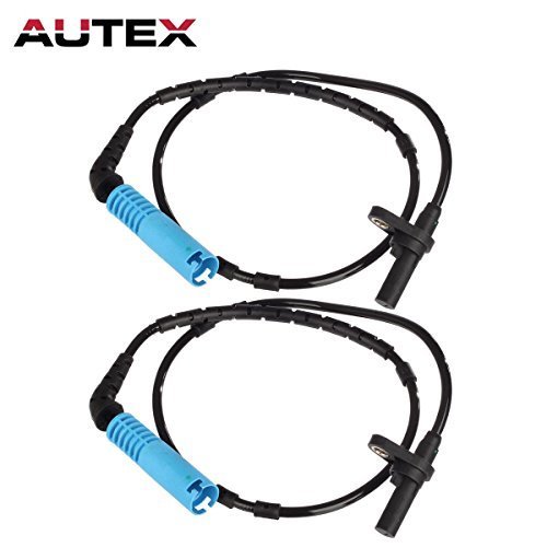 AUTEX 2pcs ABS Wheel Speed Sensor Rear Left & Right Compatible with 34523405907 34523420331 ALS441 AB0145 5S10563 50336