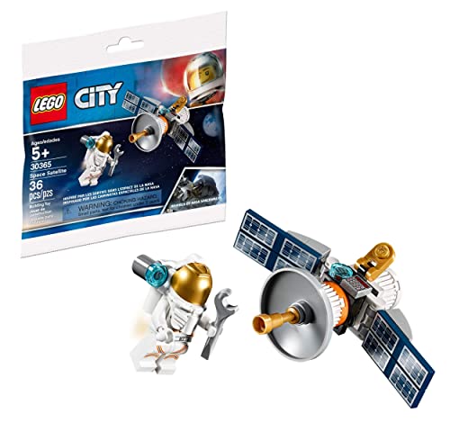 LEGO PolyBag Minifigure Set 30365 - Astronaut with Space Satellite 36 pcs, Multicolor