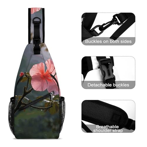 Mochila deportiva sling bag para viaje 38x20 cm miniatura 3