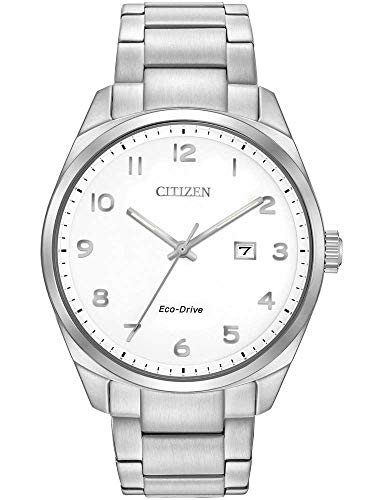 Preisvergleich Produktbild Citizen Herren Analog Uhr mit Edelstahl Armband BM7320-87B