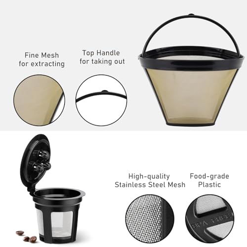 Feilifan COFFEE-FILTERS-3P Reusable Coffee Filter And K Cup Reusable Pod thumb #3