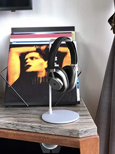Image of Master & Dynamic MW65 Active Noise-Cancelling (Anc) Wireless Headphones - Bluetooth Over-Ear Headphones with Mic - Gunmetal / Black Leather