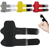✔【Diseño exquisito】Con el delicado diseño de velcro, las férulas de extensión de los dedos se pueden ajustar para adaptarse a su dedo a voluntad. Adecuado para dedos pequeños, medianos y grandes. También hay un inserto de metal que mantiene la férula recta para proteger los dedos.