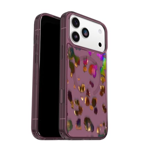 Image of OtterBox iPhone 17 Pro Max Symmetry Series Clear Case - Leopard Shift - Pink