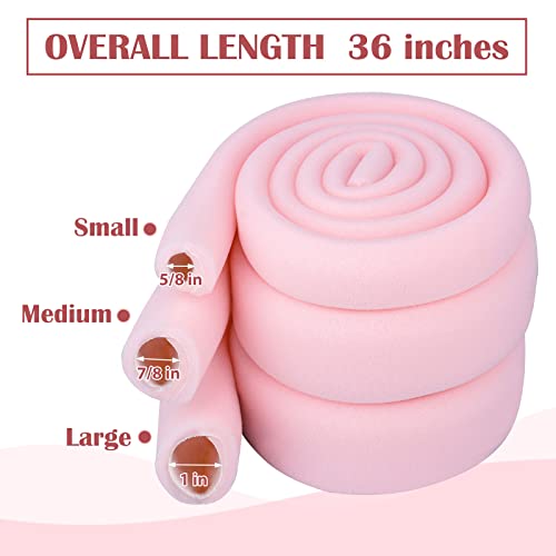 Ultrassist Toe Sleeve With Overlap Medium Size 7/8" Inner Diameter 36" Roll, Sponge Toe Protectors For Blisters, Bunions, Corns #TOP6