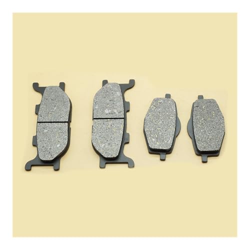 Plaquettes de frein avant et arrière TDR125 haute friction pour un freinage stable