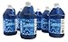Frusheez Blue Raspberry Slush and Slushie Mix, 1/2 Gallon, 6 Pack