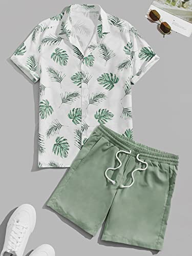 Verdusa mens Casual,short Sleeve4