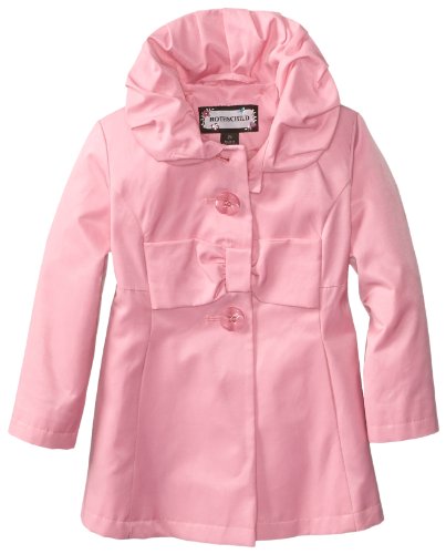 Image of Rothschild Little Girls' Raincoat with Bow