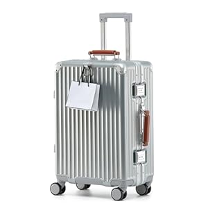 20 Inch Carry On Luggage with Leath...