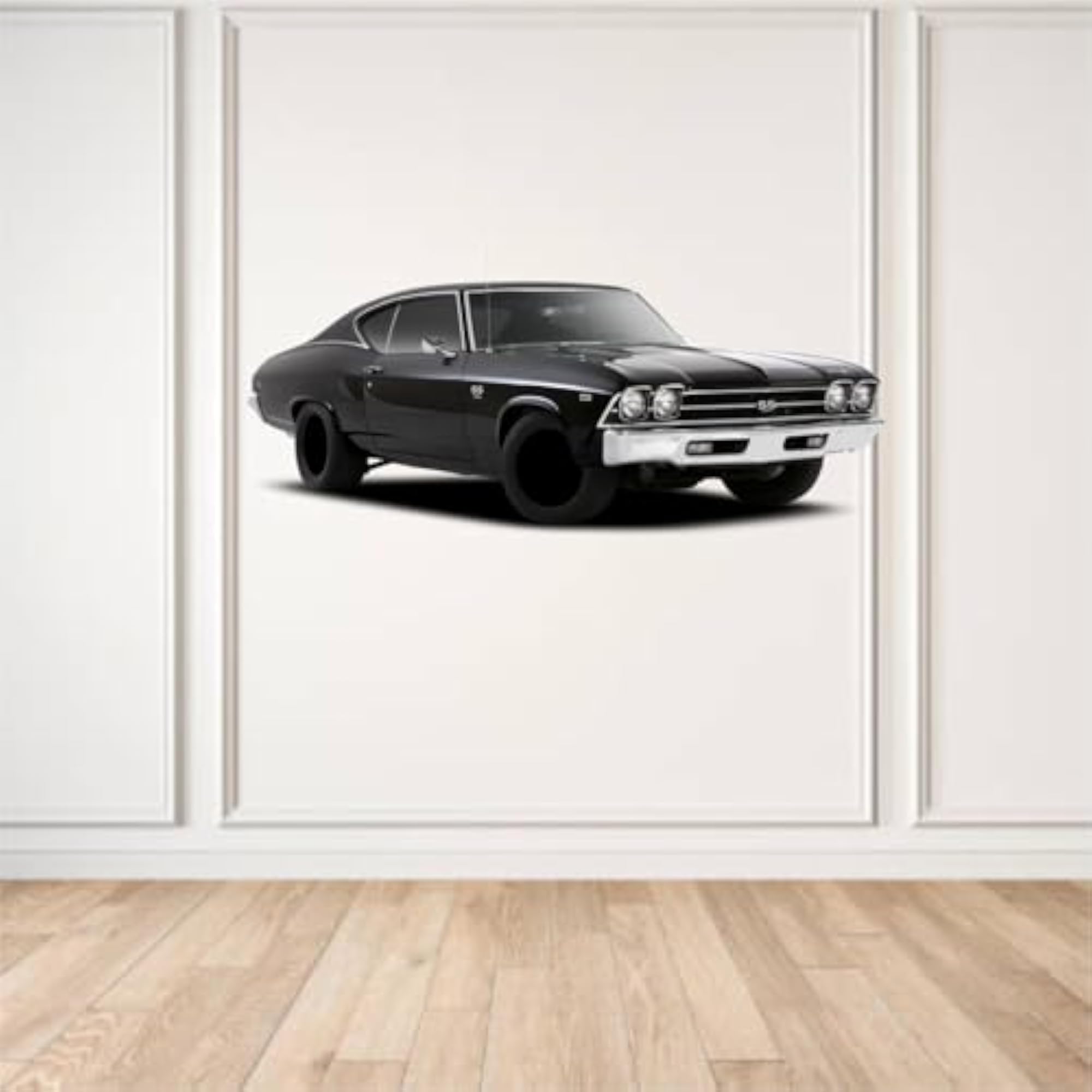 Racing Car Wall Decal - Large 3D PVC Vinyl Sticker