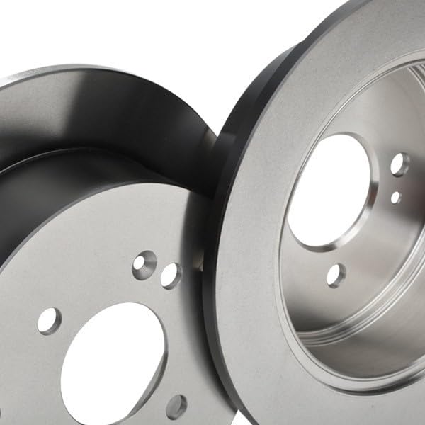 2x TRW Disco de freno Trasero Ø262mm Altura: 64mm Espesor: 10mm Corona de Agujeros - Ø: 100mm macizo DF4803 Compatible con HYUNDAI i20 PB, PBT, KIA RIO II JB