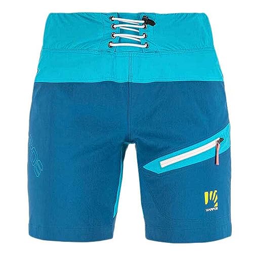 KARPOS 2522010-055 VAL DI DENT. W Berm. Shorts Femme Moroccan Blue/Bluebird Taille XL