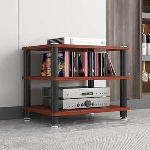 1/2/3/4 Movable Audio Rack Tower Player Stand