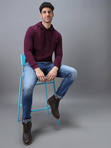 Image of Urbano Fashion Men Polycotton Hooded Sweatshirt