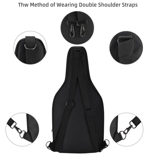 Housse de guitare PDP RIFFMASTER Fenmaru protection noire pour instrument - 5