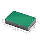 MAYA EVO XL Profi-Scheuerschwamm für alle Oberflächen. Reinigt ohne zu kratzen. Hinterlässt Keine Faserrückstände. Abmessungen 9x13,5x2,6 cm. Pack 4 Scheuerschwämme - (Grün)
