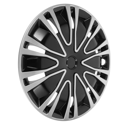 Enjoliveurs 15 pouces de roue voiture caches-moyeux décoratifs PP noir couvercle de moyeu