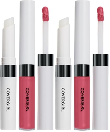 Image of COVERGIRL Outlast All-Day Lip Color With Topcoat, Rose Pearl (Pack of 2)