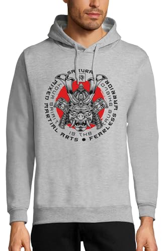 Sweat à capuche guerrier japonais pour le quotidien des passionnés de MMA