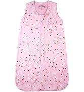 Casulo Pijama Saco de Dormir Bebê Menina Suedine Estampado Floral 100% Algodão
