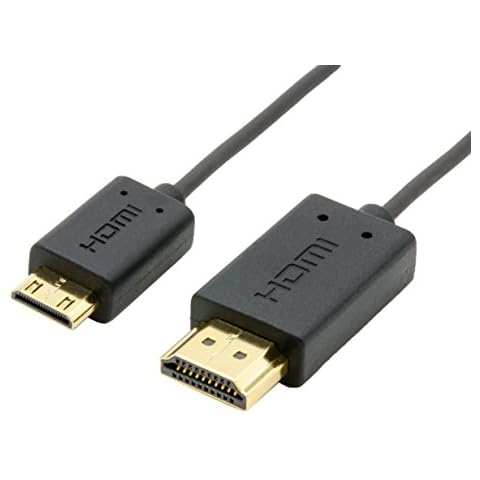 Nanosecond HDMI Micro Adapter - 24K Gold Plated Micro HDMI Male to HDMI Female Adapter Cover