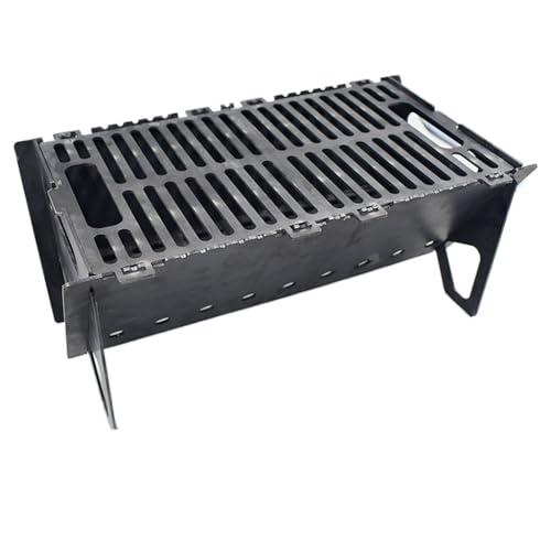 Parrilla portátil para acampar al aire libre y disfrutar días de barbacoa 4