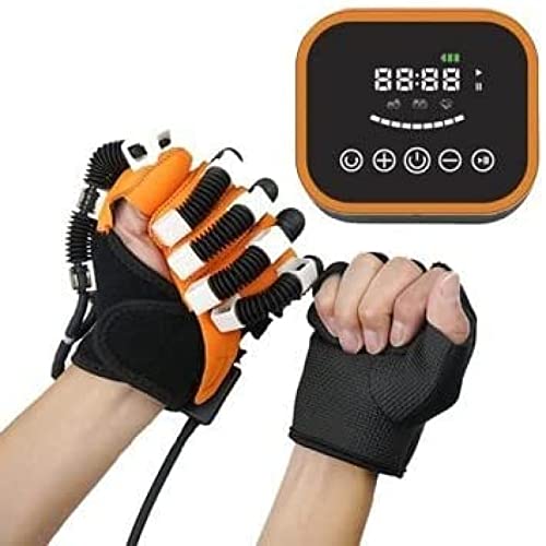AASSDOO Guantes de rehabilitación Órtesis para Dedos Alivio a Largo Plazo Calambres en los Dedos para accidente cerebrovascular Hemiplejia Función de la Mano Recuperaci Cover