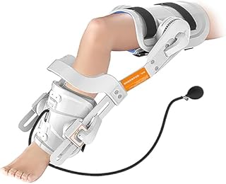 Knee Rehabilitation Trainer for Flexion/Extension, Post-Surgery Recovery & Strength Training, Adjustable Leg Stretcher for Joint Therapy