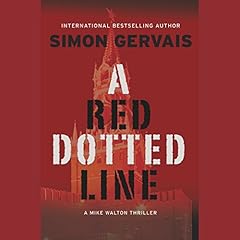 A Red Dotted Line Audiolibro Por Simon Gervais arte de portada