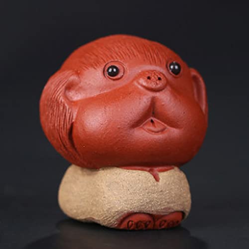 Chien de thé Zisha figurine absorbante pour service à thé