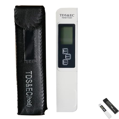 ALLVD 3-in-1 �����x�f�W�^����������� TDS(0-9999ppm)�EEC(0-9999��S/cm)�E����(0-60��)���茟�� ������ ������ �v�[�� ���� ���k�͔| �����@ �s�����`�F�b�N �򐅋@�ɔ��Z�� ���艷�x�⏞�@�\ ���d�����o TD