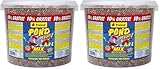 Pond Pellet Mix 3,3L / 462g - Alimento Flotante básico para Peces de Estanque, bajo Contenido en fósforo no favorece la proliferación de Algas (Paquete de 2)