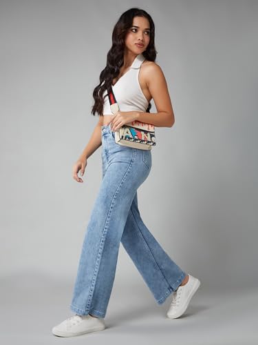 Image of Dolce Crudo High Rise Bootcut Jeans for Women
