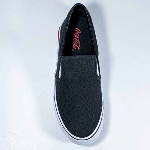 Tênis Late Blend Coca-Cola Shoes Adulto-unissex, Preto/Branco, 41