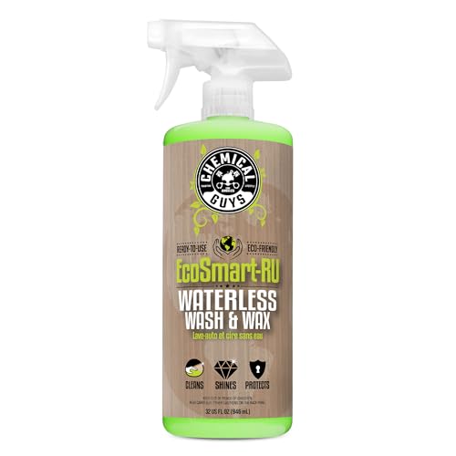 Chemical Guys EcoSmart Waterless Car Wash & Wax Ready To Use, Safe for Cars, Trucks, SUVs...