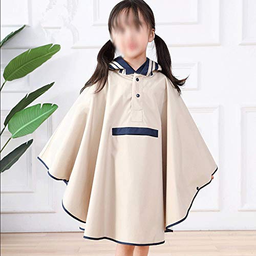 Kids Raincoats for Girls for Waterproof Windproof Rainwear Hat Eaves Design Breathable Comfortable Poncho Raincoat3