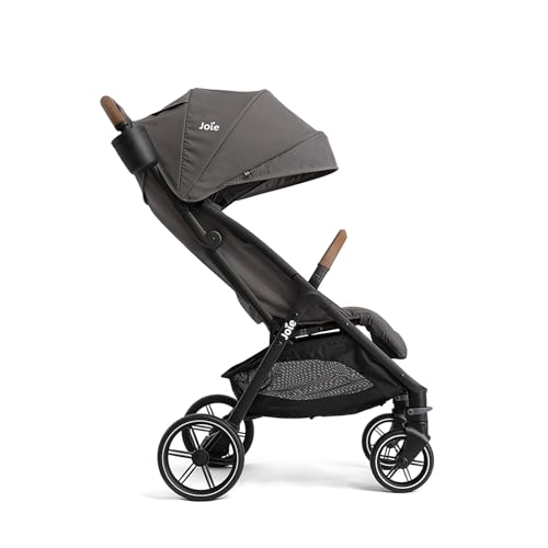 Image of Joie Nutmeg Lightweight Baby Stroller - One-Hand Easy Fold Pram, Infant Car Seat Compatible,5-Point Safety Harness from Birth to 22 kg