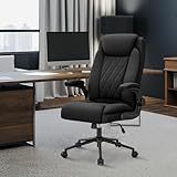 Youhauchair Bürostuhl Ergonomisch, Schreibtischstuhl mit Hoher Rückenlehne und Höhenverstellbar,...