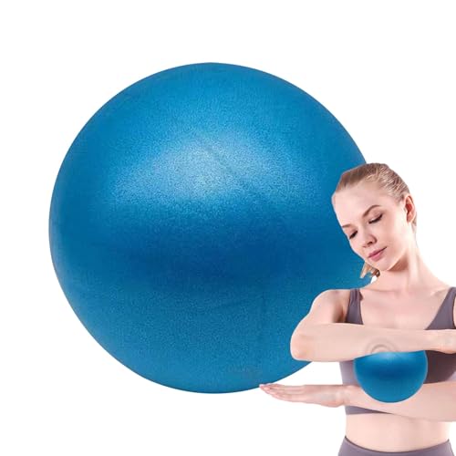 Sollee Balle de pilates – Ballon de yoga portable givré, 15 cm, équipement de gymnastique à domicile pour gymnastique, améliore l'équilibre, la...