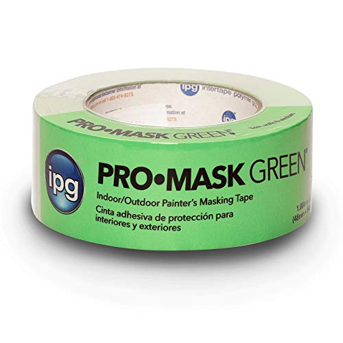 Image of IPG ProMask Green, 8-Day Painter's Tape, 1.88 inch x 60 yd, Green, (Single Roll)