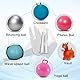 6 Stück Yoga Ball Air Plug, Yoga Ball Luftstopper, Yoga Ball Plug, Gymnastikball Stecker Ersatz Kit für Yoga-Ball, mit 2 Stück Entfernungsgeräte