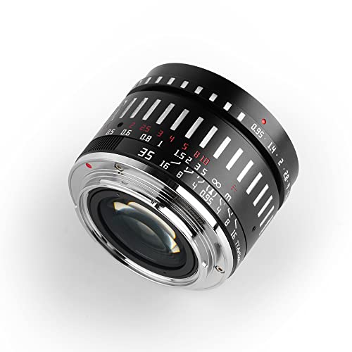 TTArtisan 35mm F0.95 APS-C Manual Focus Camera Lens Super Large Aperture Retro Style Light Weight Camera Lens for Fuji X Mount - Image 3